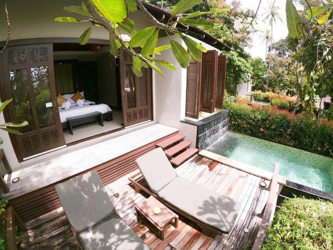 Bhundhari Resort & Villas Samui Praia Chaweng Exterior foto